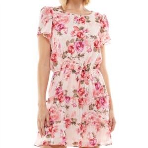 NWT crystal doll flower dress size M